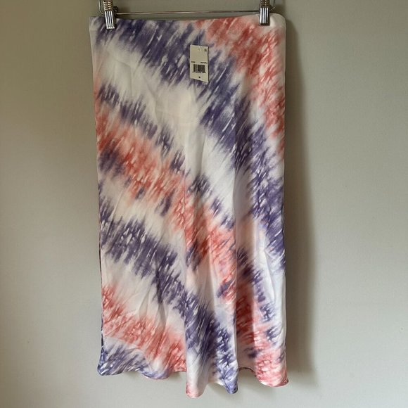 NWT Re:Named Revolve Slip skirt Tie Dye Size M Y2K - Picture 10 of 10
